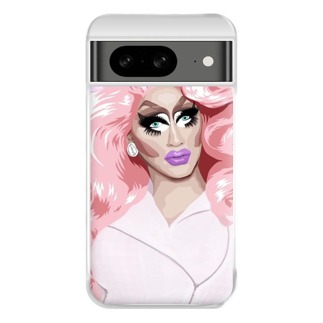 White Trixie Mattel - Drag Queen's Drag Race Phone Case for Google Pixel 8