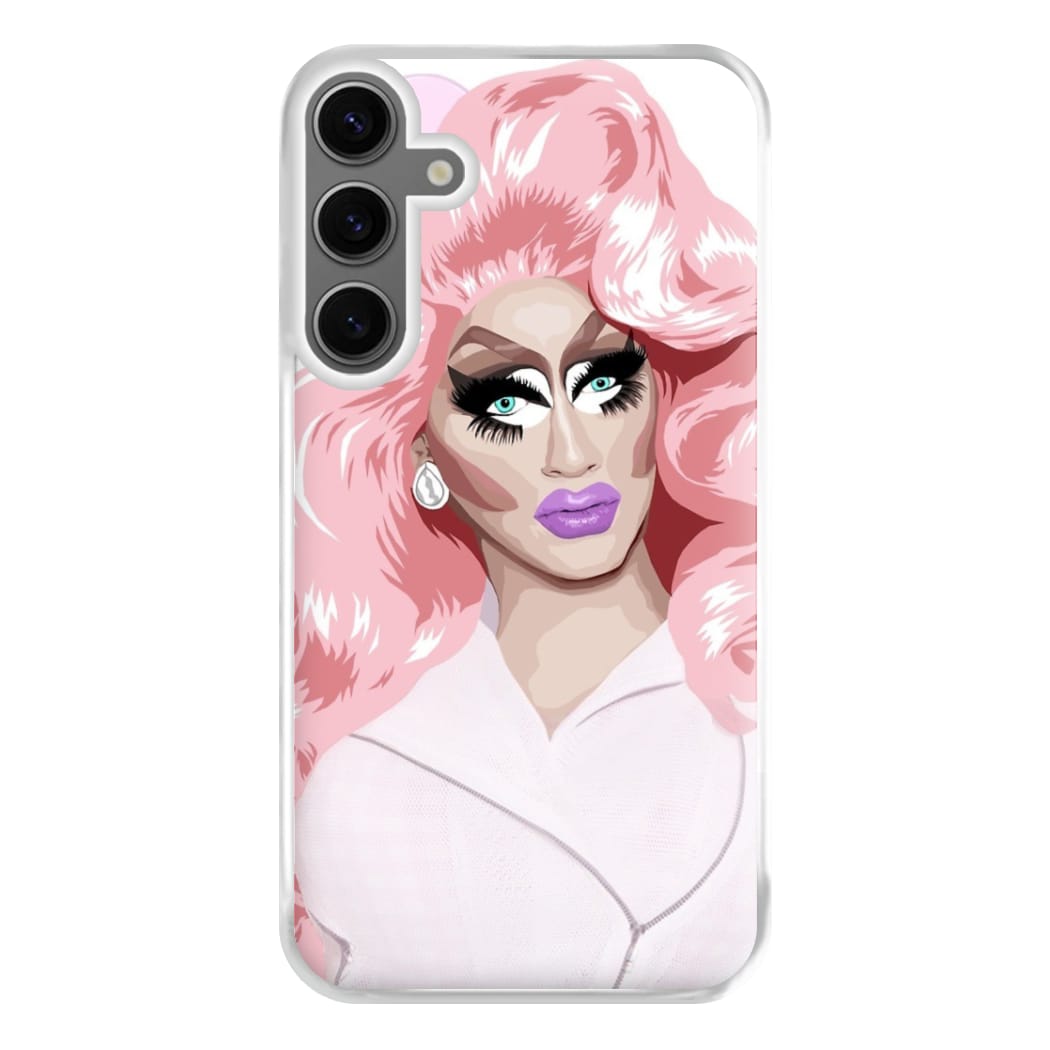 White Trixie Mattel - Drag Queen's Drag Race Phone Case for Galaxy S24FE