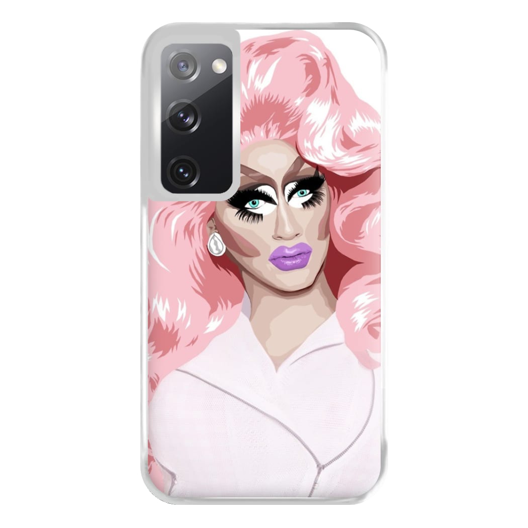 White Trixie Mattel - Drag Queen's Drag Race Phone Case for Galaxy S20FE