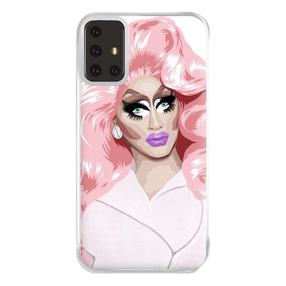 White Trixie Mattel - Drag Queen's Drag Race Phone Case for Galaxy A71