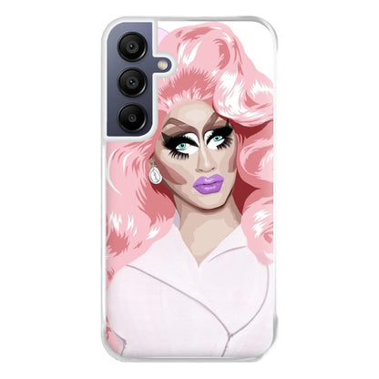 White Trixie Mattel - Drag Queen's Drag Race Phone Case for Galaxy A16