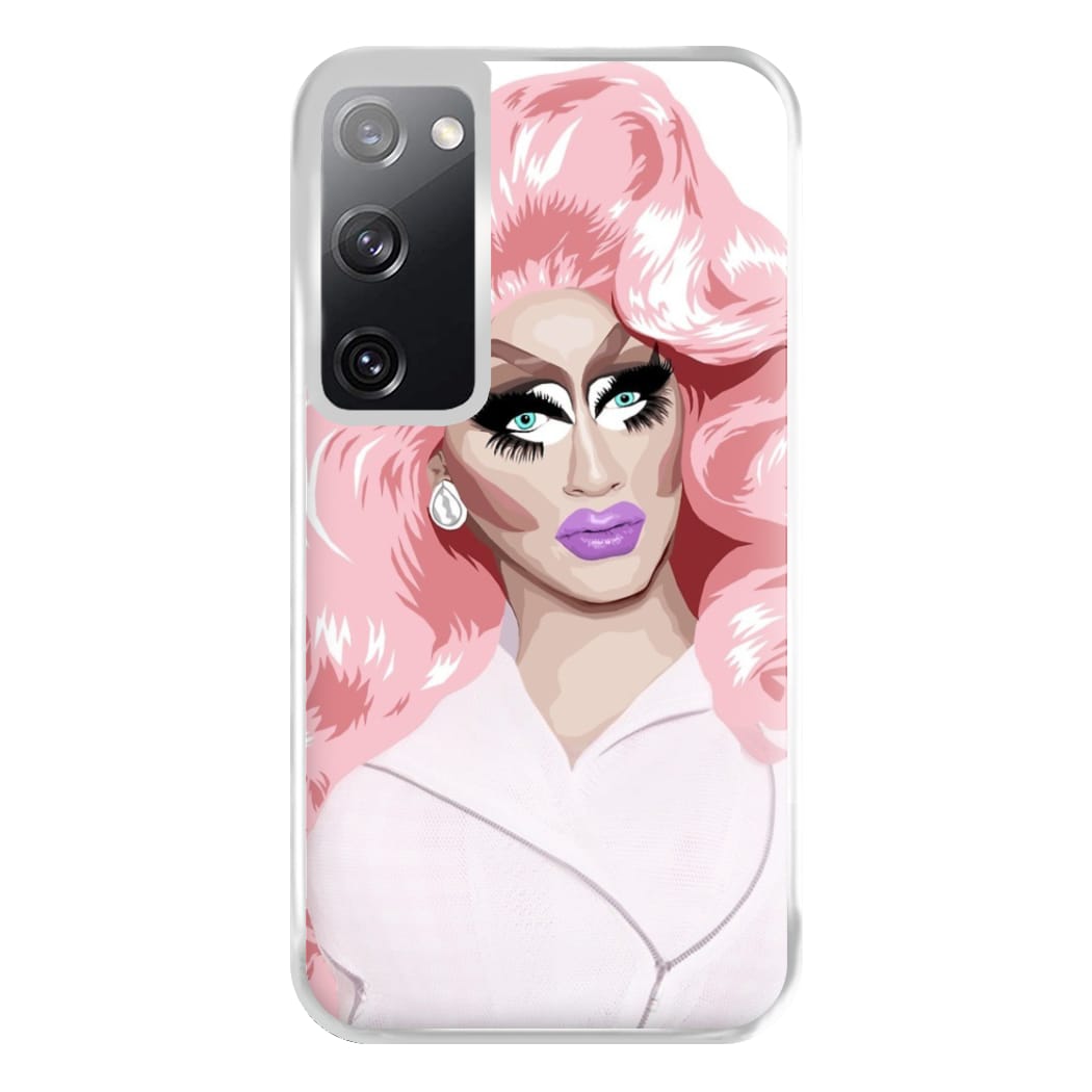 White Trixie Mattel - Drag Queen's Drag Race Phone Case for Galaxy S20