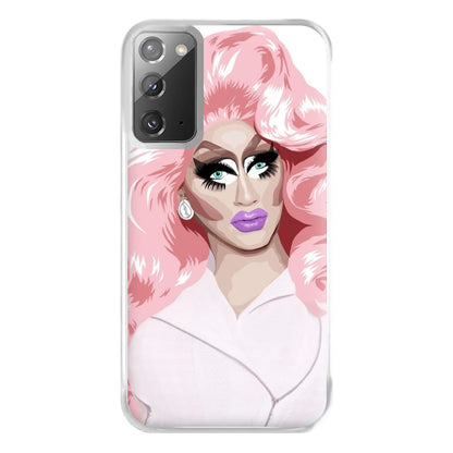 White Trixie Mattel - Drag Queen's Drag Race Phone Case for Galaxy Note 20 Ultra