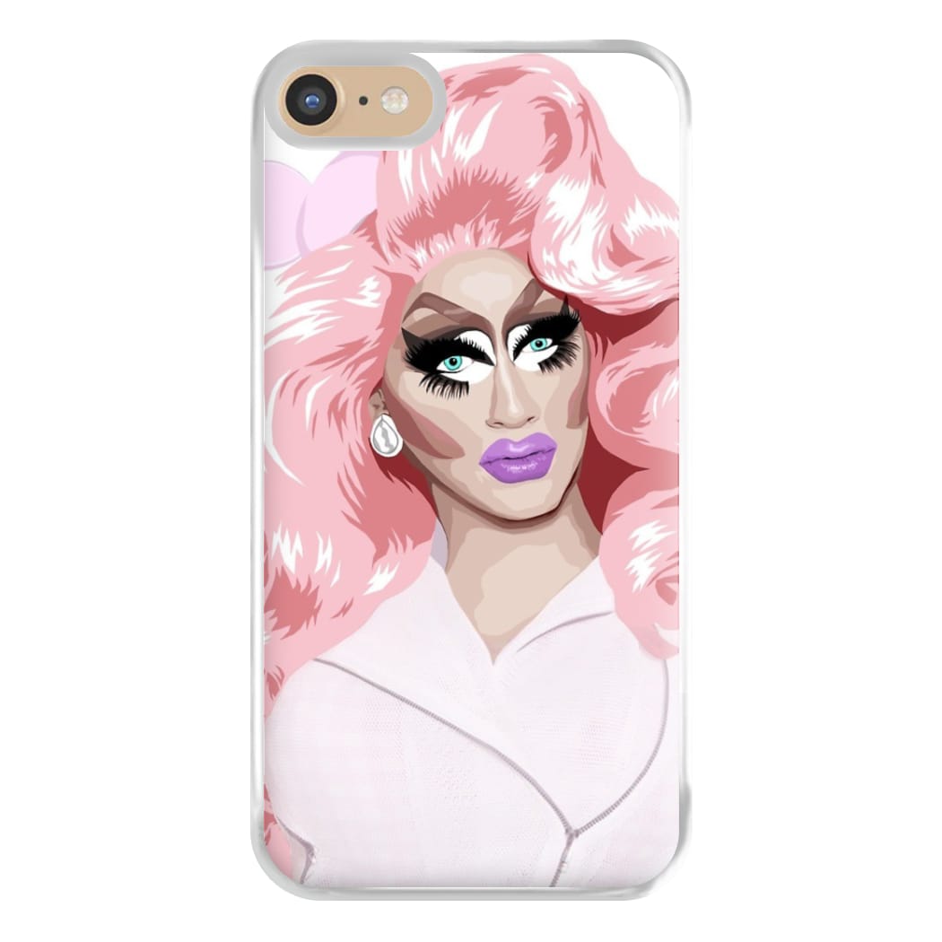 White Trixie Mattel - Drag Queen's Drag Race Phone Case for iPhone 6 / 7 / 8 / SE