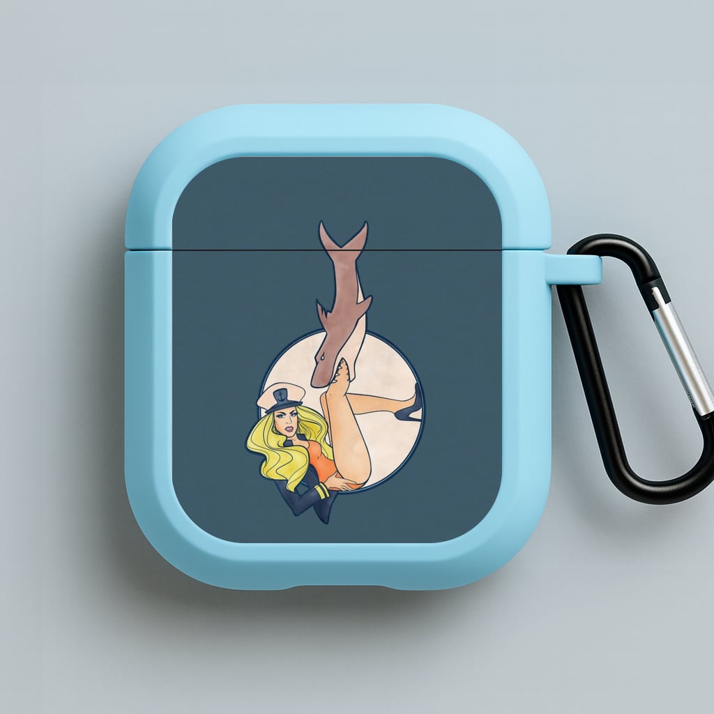 Death Becomes Katya - Drag Queen's Drag Race Blue AirPods Case
