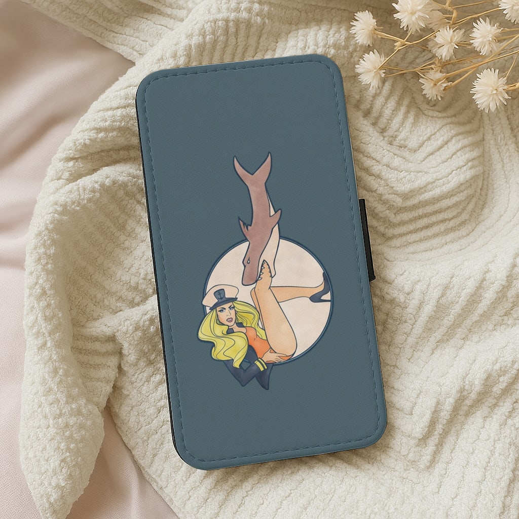 Death Becomes Katya - Drag Queen's Drag Race Flip Wallet Phone Case