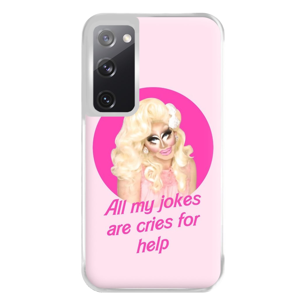 Trixie Mattel Jokes - Drag Queen's Drag Race Phone Case for Galaxy S20FE