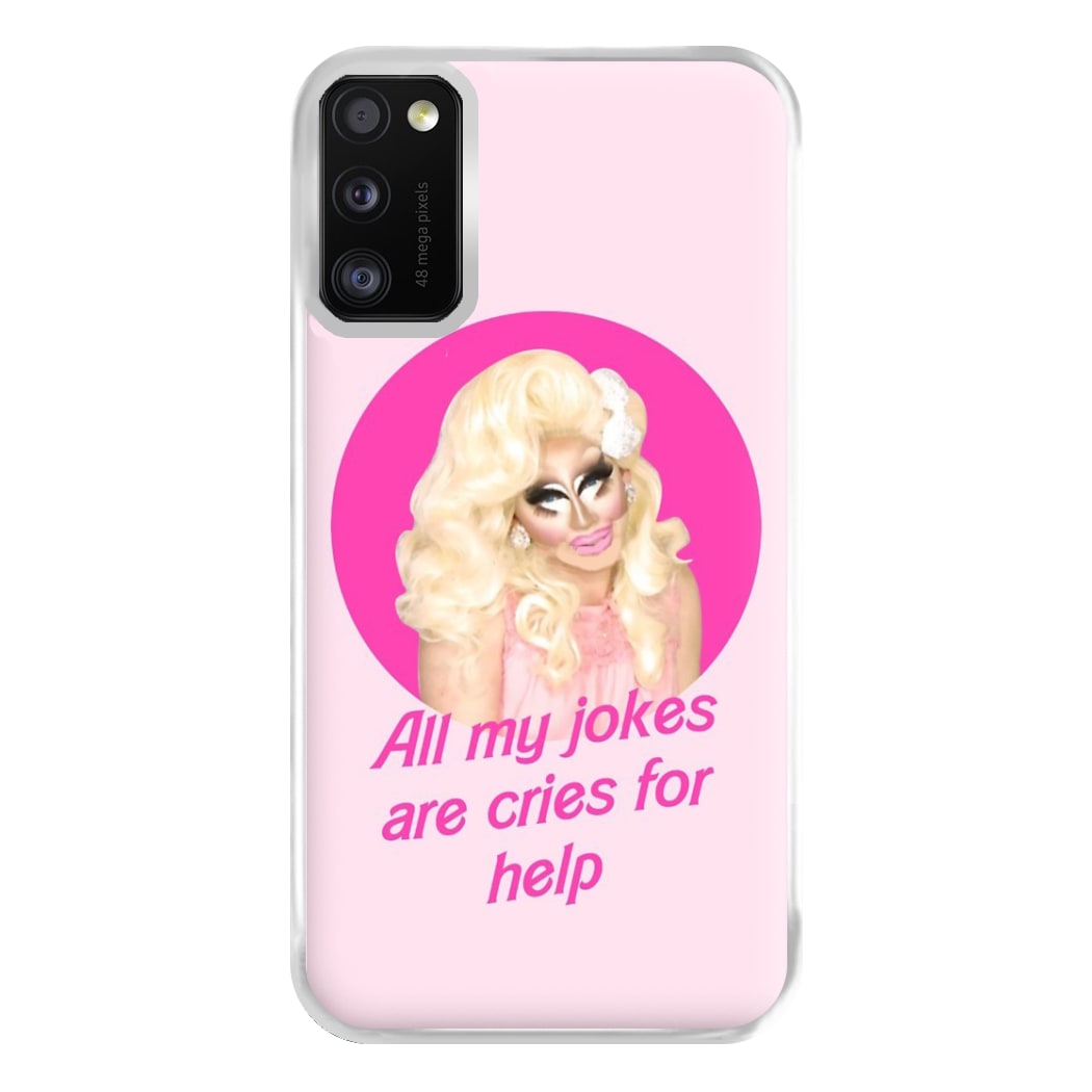 Trixie Mattel Jokes - Drag Queen's Drag Race Phone Case for Galaxy A41