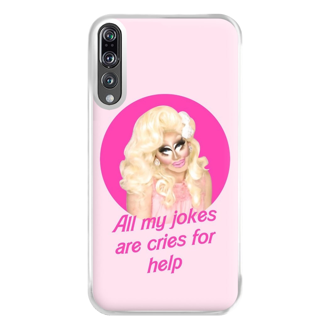 Trixie Mattel Jokes - Drag Queen's Drag Race Phone Case for Huawei P20 Pro