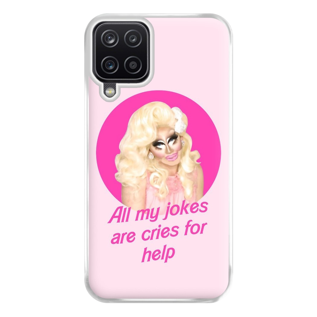 Trixie Mattel Jokes - Drag Queen's Drag Race Phone Case for Galaxy A12