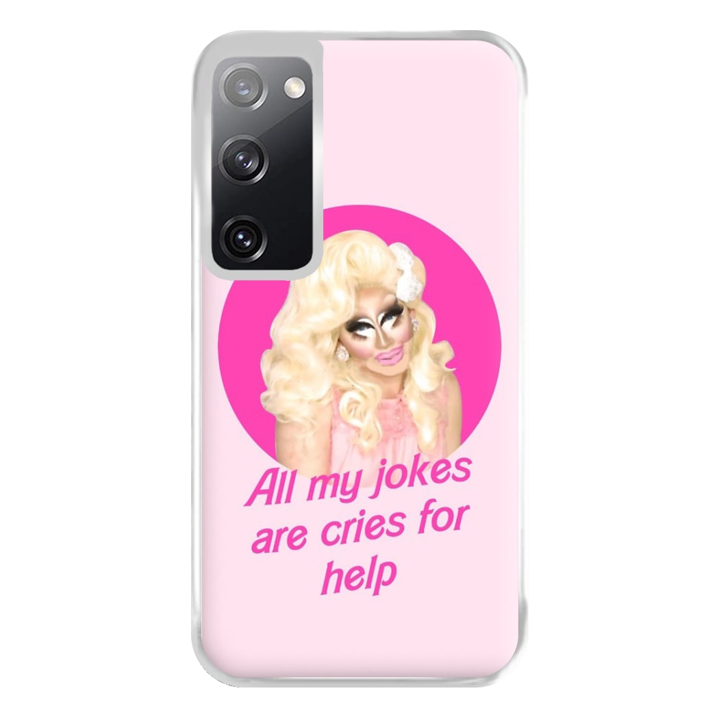 Trixie Mattel Jokes - Drag Queen's Drag Race Phone Case for Galaxy S20