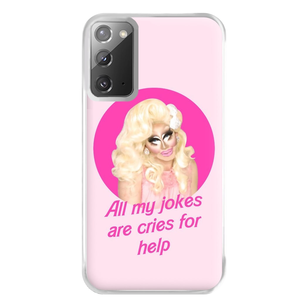 Trixie Mattel Jokes - Drag Queen's Drag Race Phone Case for Galaxy Note 20 Ultra