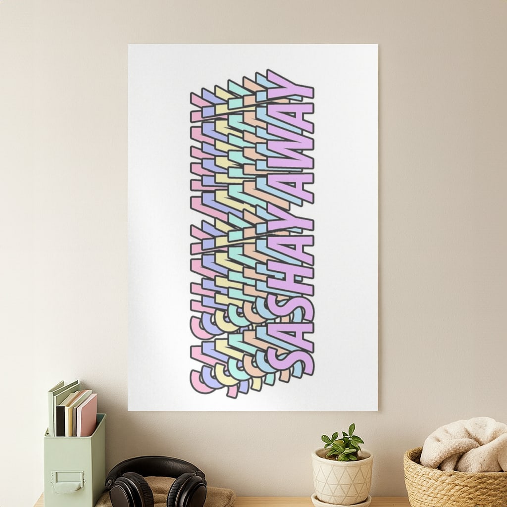 Sashay Away Retro - Drag Queen's Drag Race Poster