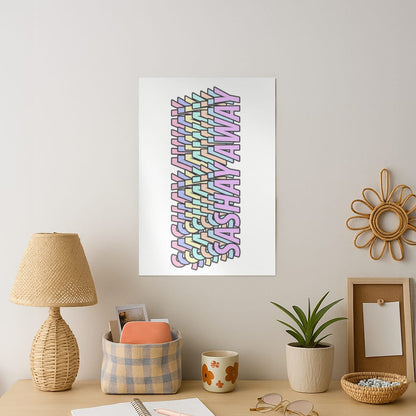 Sashay Away Retro - Drag Queen's Drag Race Art Print