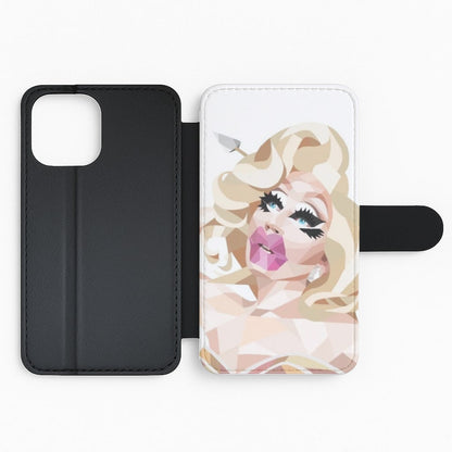 Trixie Mattel Abstract - RuPaul's Drag Race Flip Wallet Phone Case