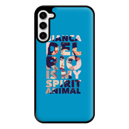 Bianca Del Rio Is My Spirit Animal - Drag Queen Phone Case for Galaxy S23 Plus