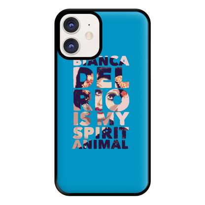 Bianca Del Rio Is My Spirit Animal - Drag Queen Phone Case for iPhone 12 / 12 Pro