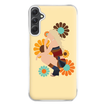 Floral Sabrina Phone Case for Galaxy A14