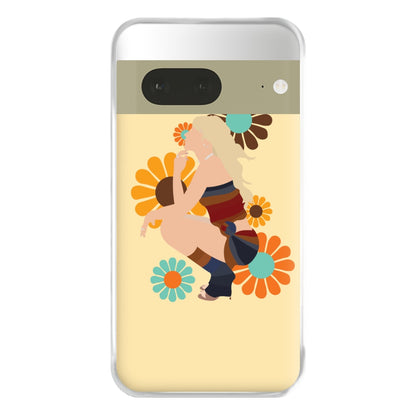 Floral Sabrina Phone Case for Google Pixel 7a