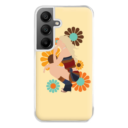 Floral Sabrina Phone Case for Galaxy A55