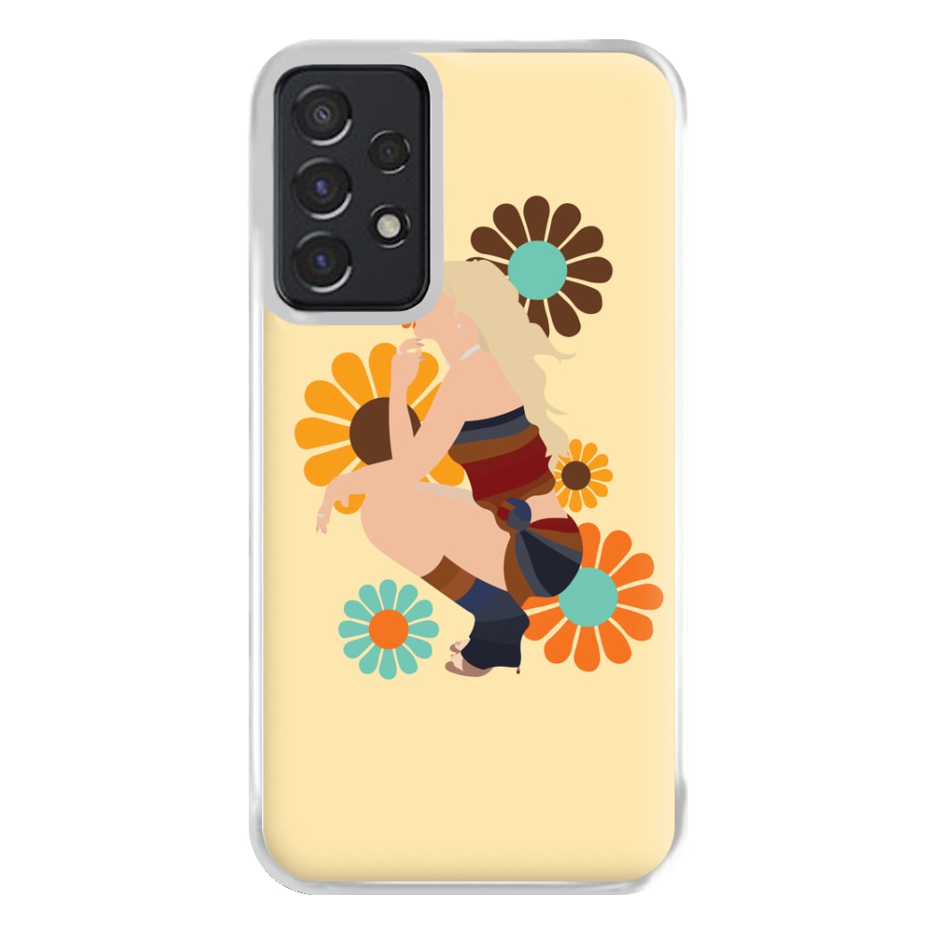 Floral Sabrina Phone Case for Galaxy A52 / A52s