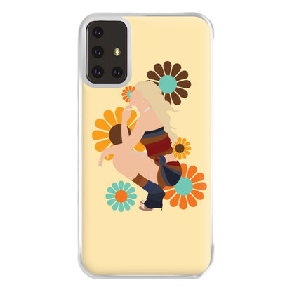 Floral Sabrina Phone Case for Galaxy A71