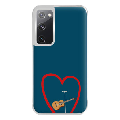 Love Guitar Phone Case for Galaxy S20FE