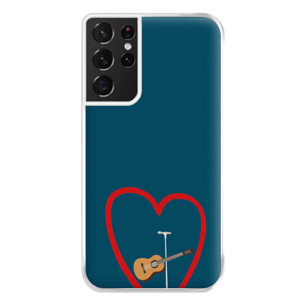 Love Guitar Phone Case for Galaxy S21 Ultra