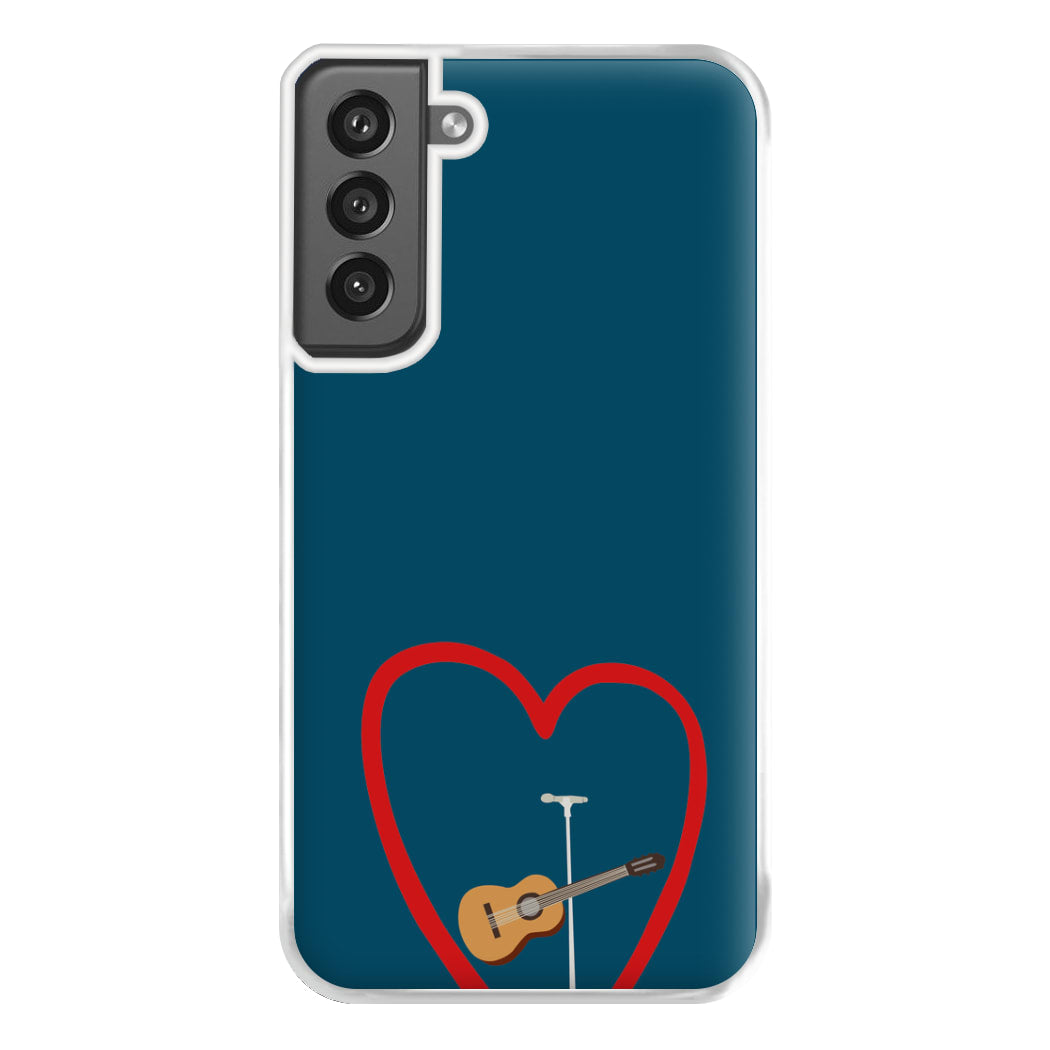 Love Guitar Phone Case for Galaxy S21FE