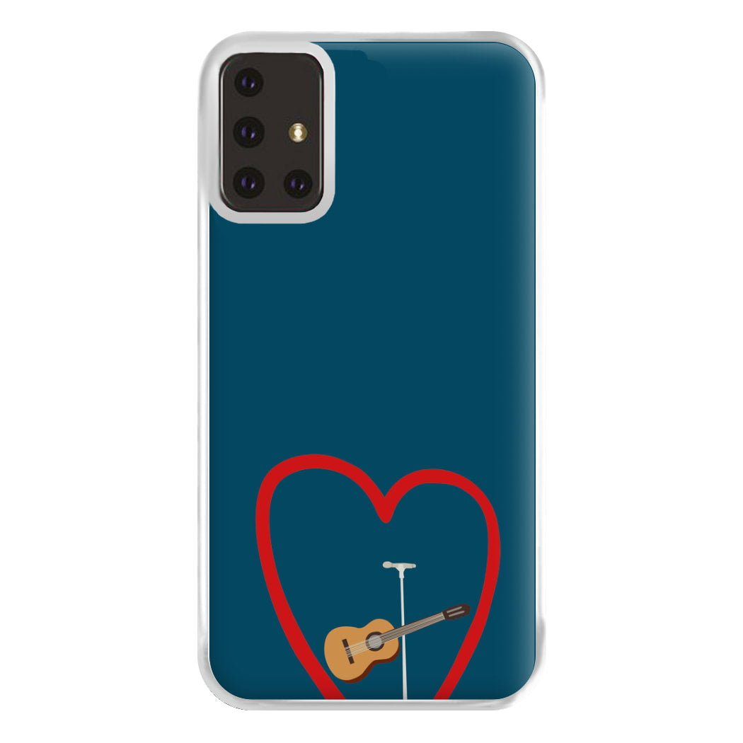 Love Guitar Phone Case for Galaxy A71