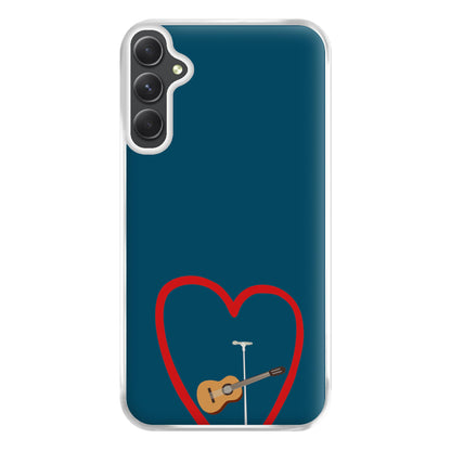 Love Guitar Phone Case for Galaxy A54