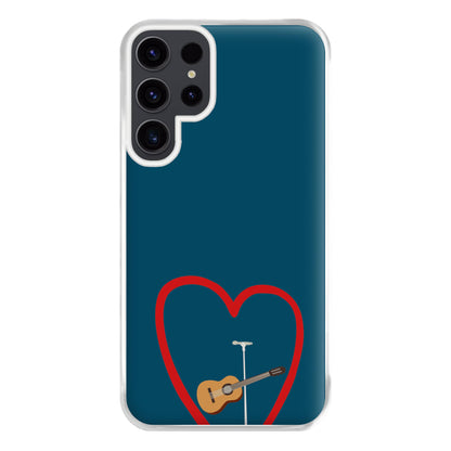 Love Guitar Phone Case for Galaxy S23 Ultra