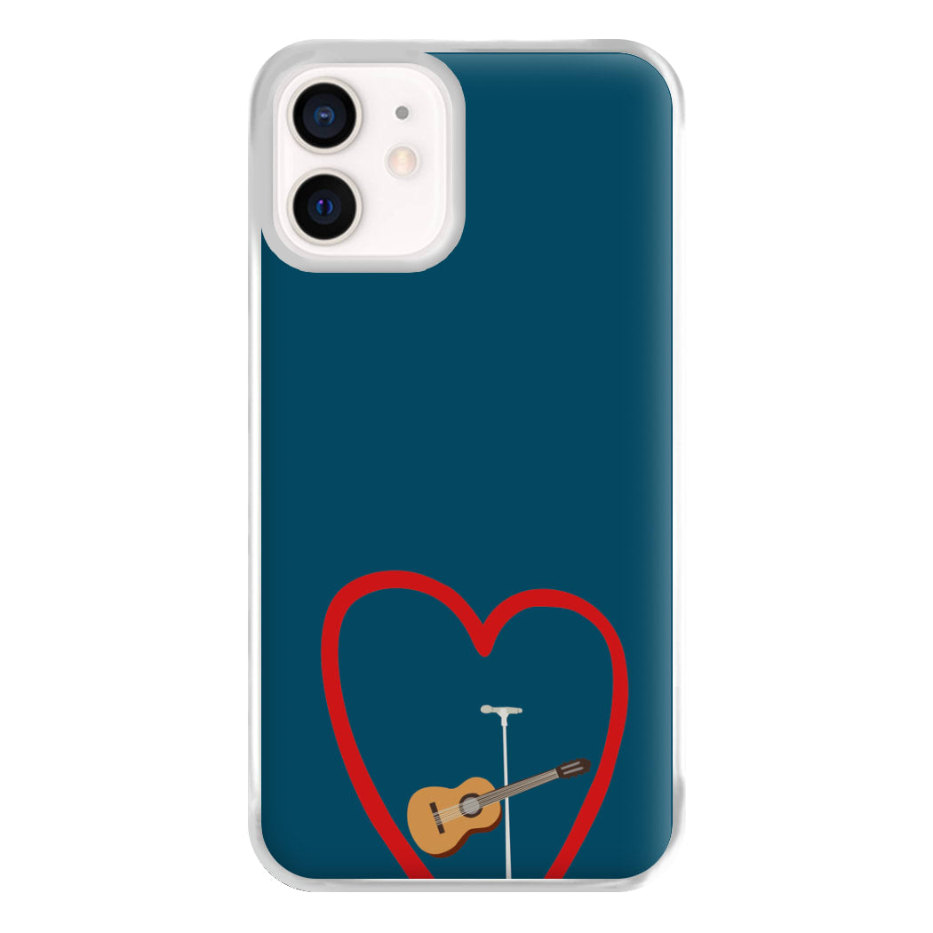 Love Guitar Phone Case for iPhone 12 Mini