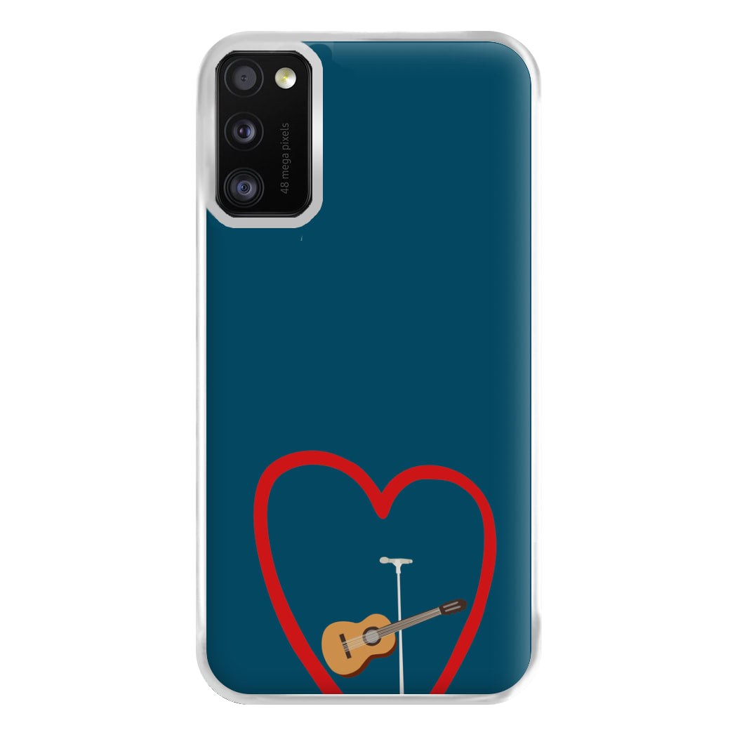 Love Guitar Phone Case for Galaxy A41