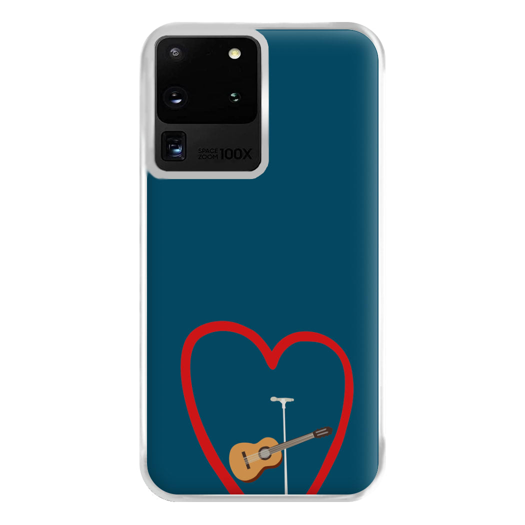 Love Guitar Phone Case for Galaxy S20 Ultra