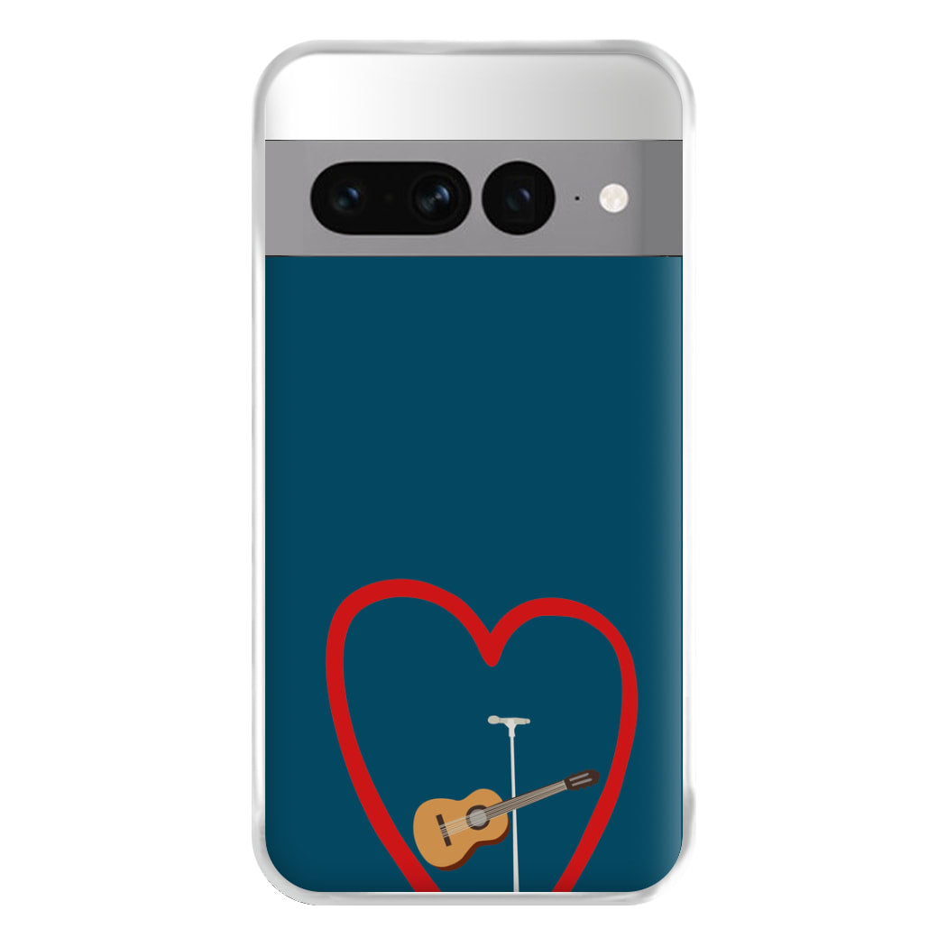 Love Guitar Phone Case for Google Pixel 7 Pro