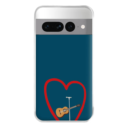 Love Guitar Phone Case for Google Pixel 7 Pro