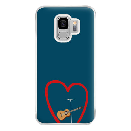 Love Guitar Phone Case for Galaxy S9 Plus