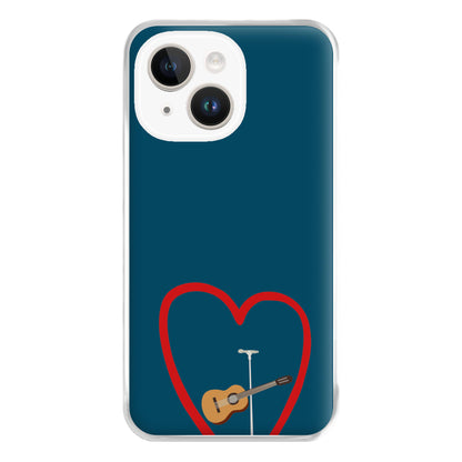 Love Guitar Phone Case for iPhone 14 Plus