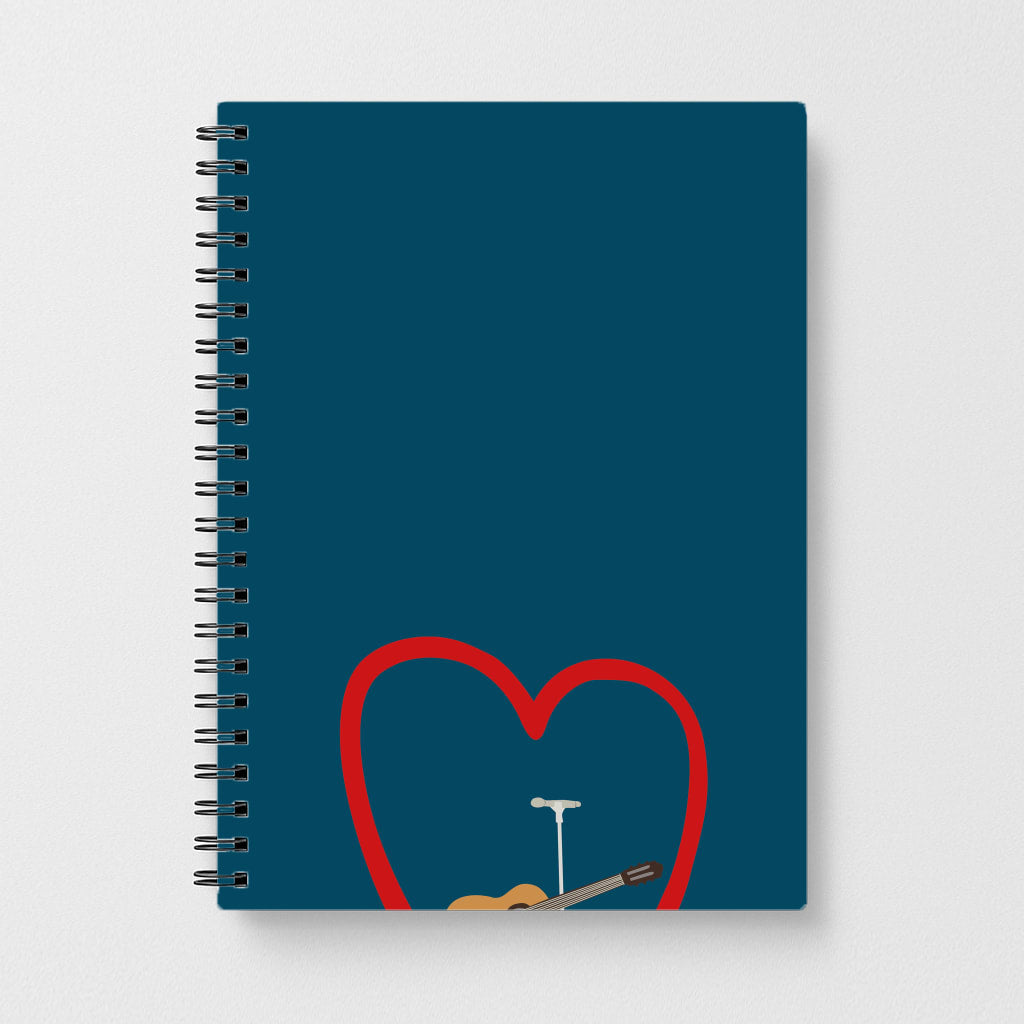 Love Guitar Notebook