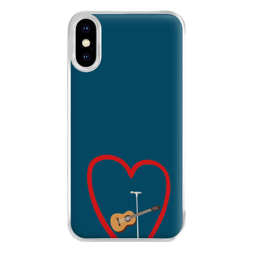 Love Guitar Phone Case for iPhone XS Max