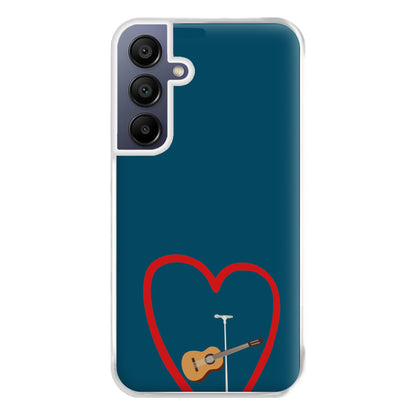 Love Guitar Phone Case for Galaxy A16