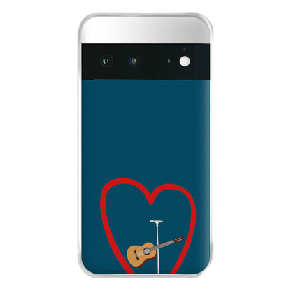 Love Guitar Phone Case for Google Pixel 6a