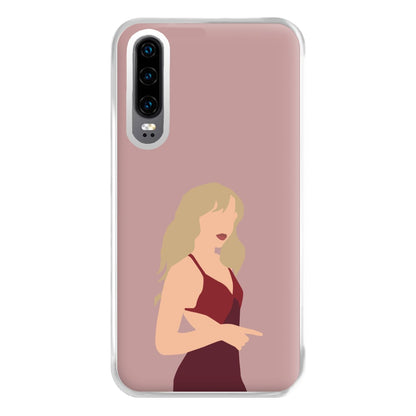 All Red Phone Case for Huawei P30