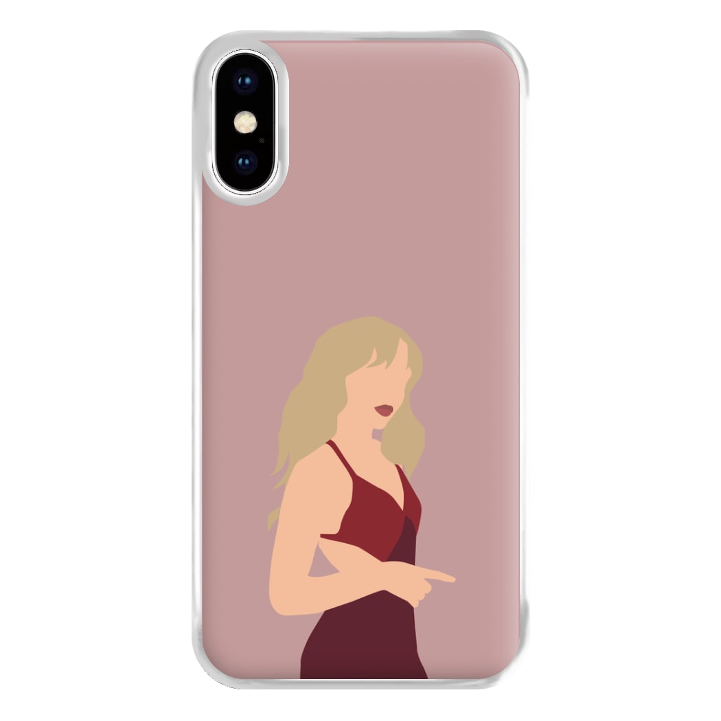 All Red Phone Case for iPhone XS Max