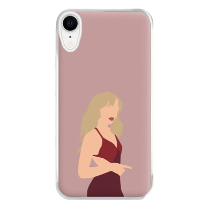 All Red Phone Case for iPhone XR