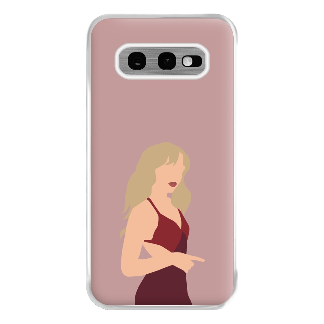 All Red Phone Case for Galaxy S10e