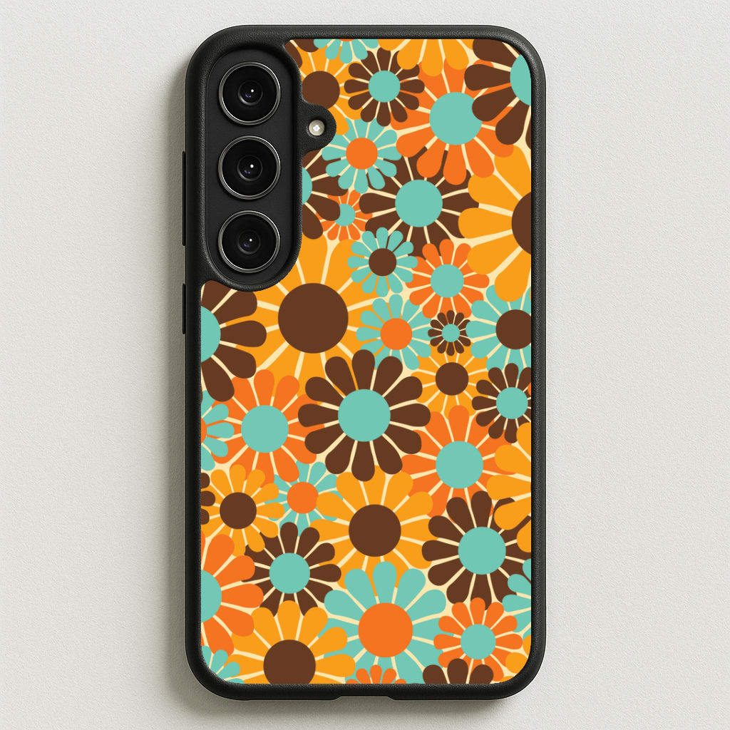 Flower Collage Phone Case for Galaxy S25FE