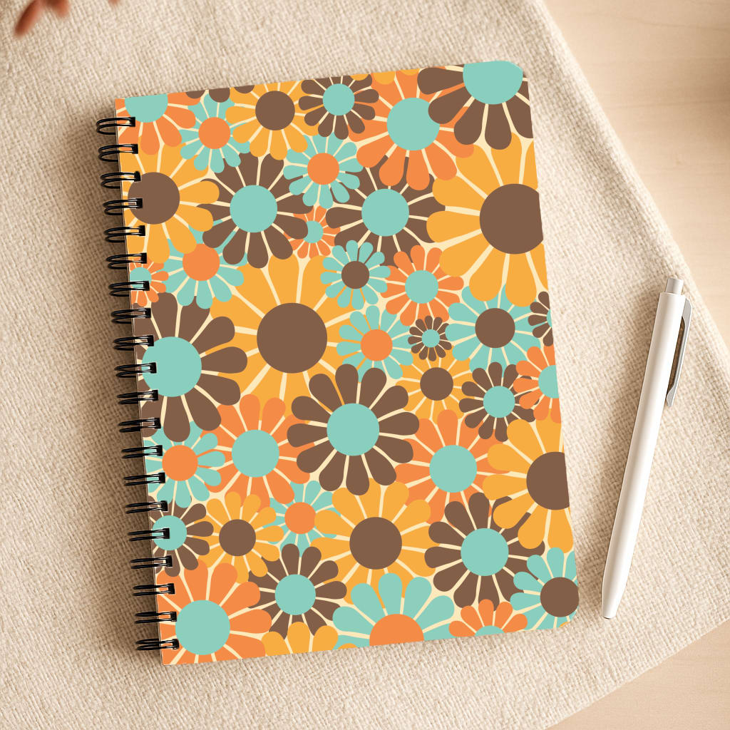Flower Collage  Notepad