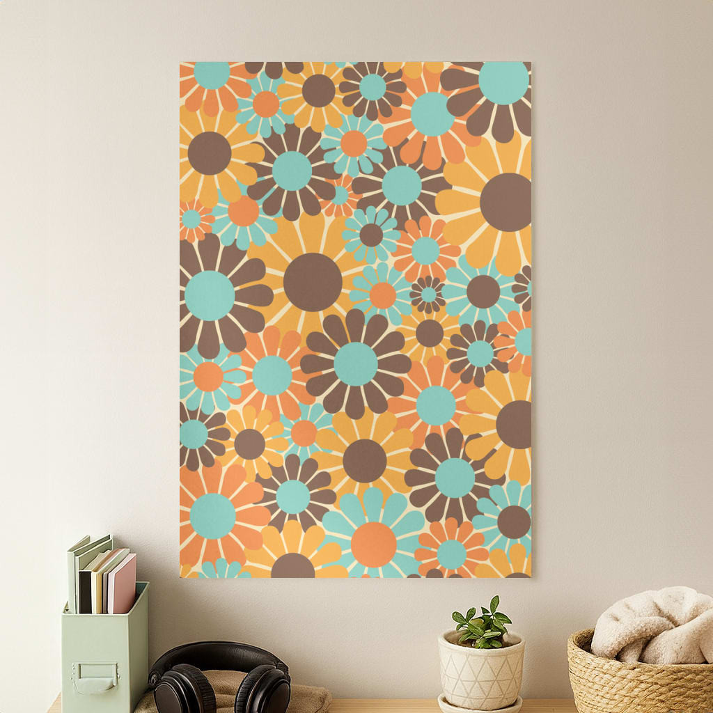 Flower Collage  Poster